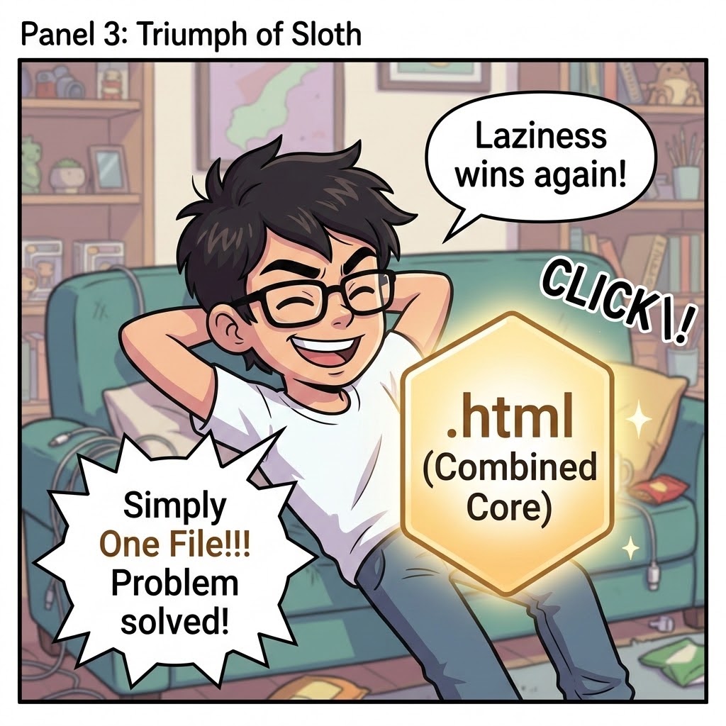 Panel 3: Triumph of Sloth